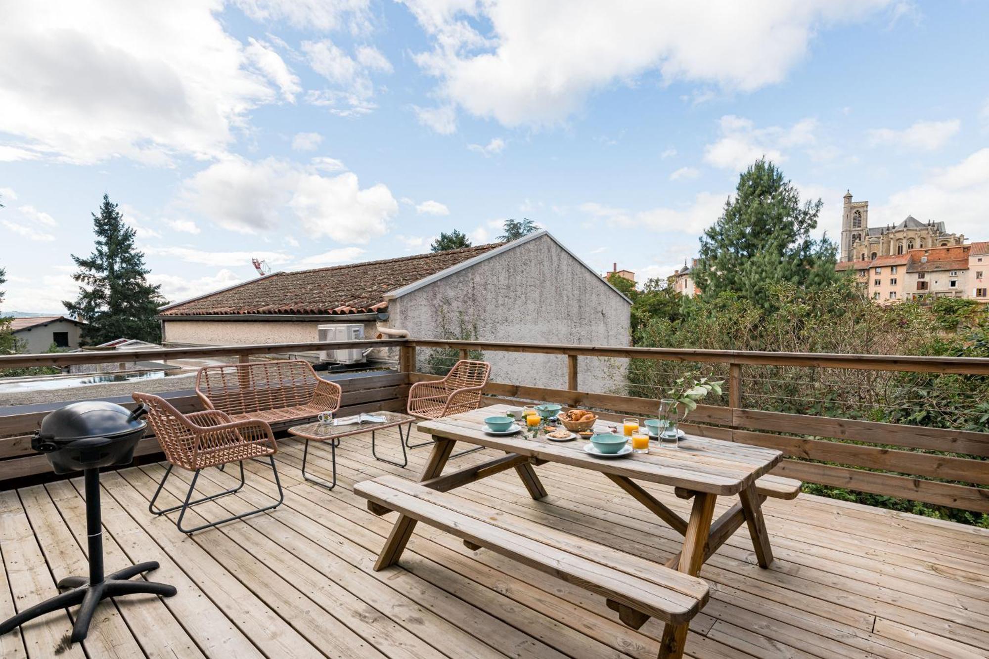 Apartamento Ecureuil - Charme Et Standing A Saint Galmier Exterior foto